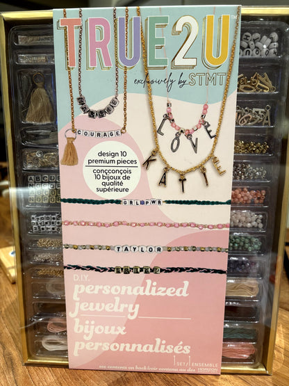NEW - True2U D.I.Y Personalized Jewelry Kit