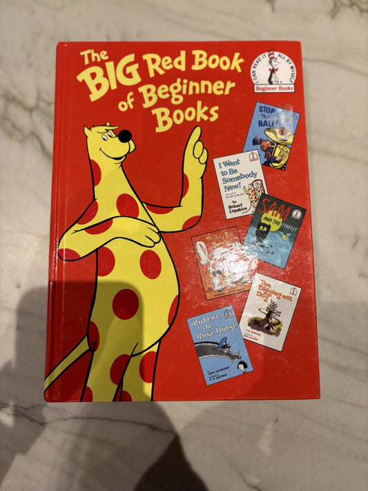 VGUC The Big Red Book of Beginner Books (6 Books in 1)