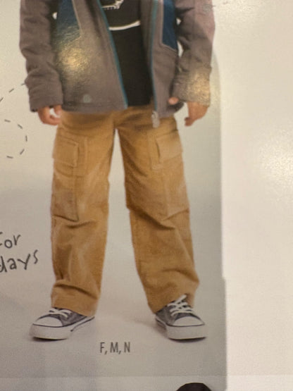 VGUC*  Peekaboo Beans "Ranger Pants" Size 5, Kids 5/5T