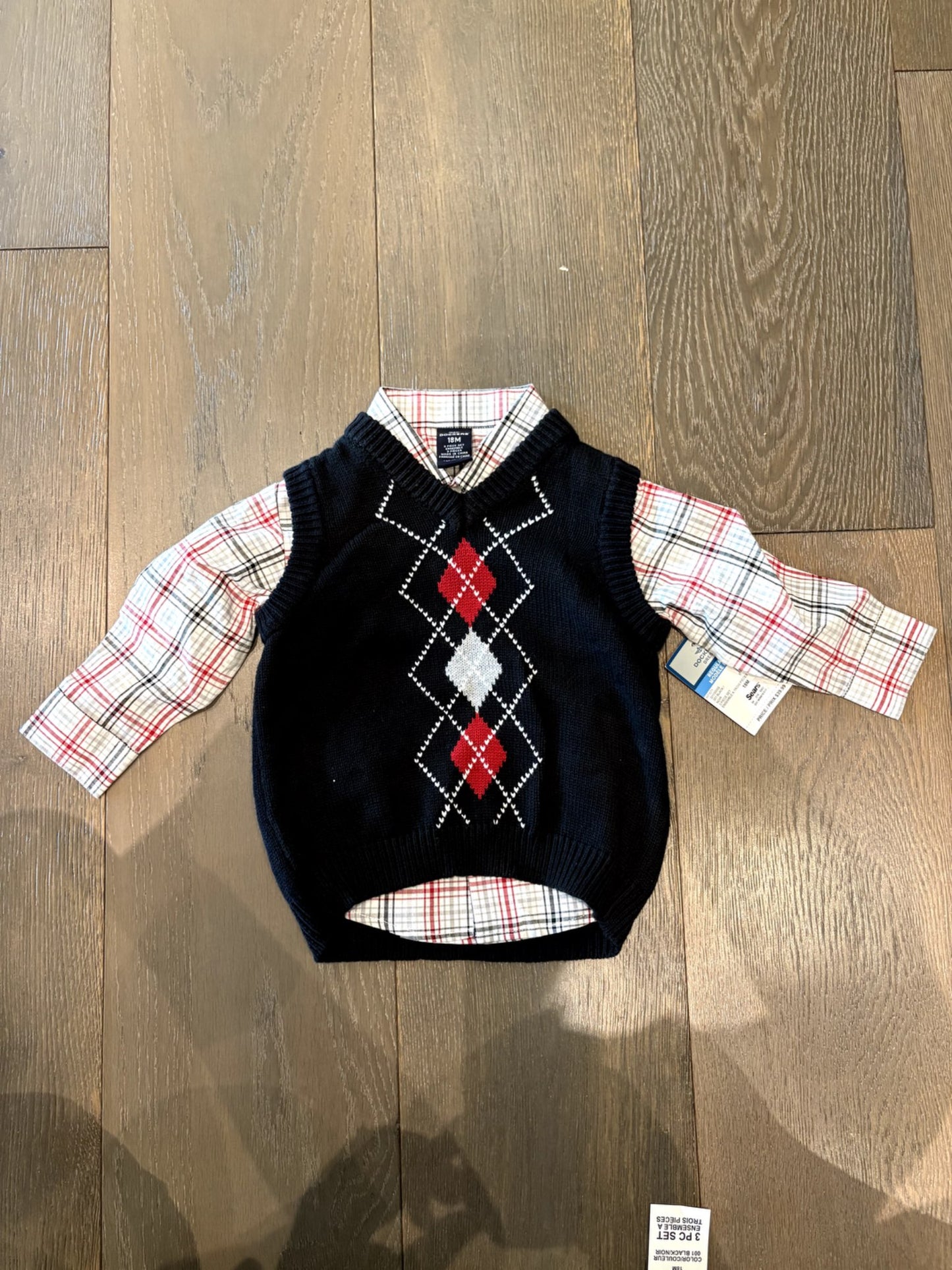 NWT - Dockers 3 piece Set - Size 18M, Kids 18 Month (12-18M)