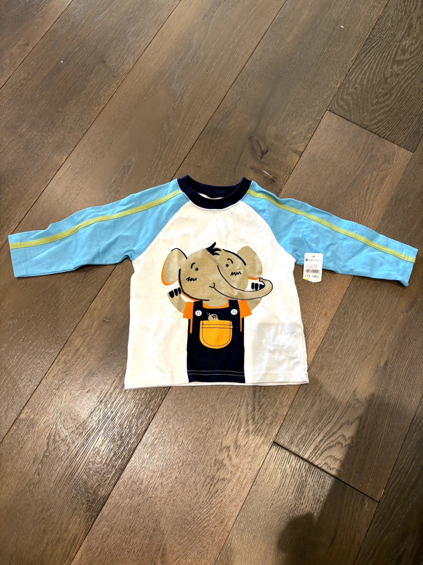 NWT Please Mum Long Sleeve Shirt Size 12-18M, Kids 18 Month (12-18M)