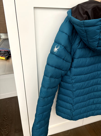 VGUC Spyder Channel Puffer Jacket- Size M (8/10), Kids 10