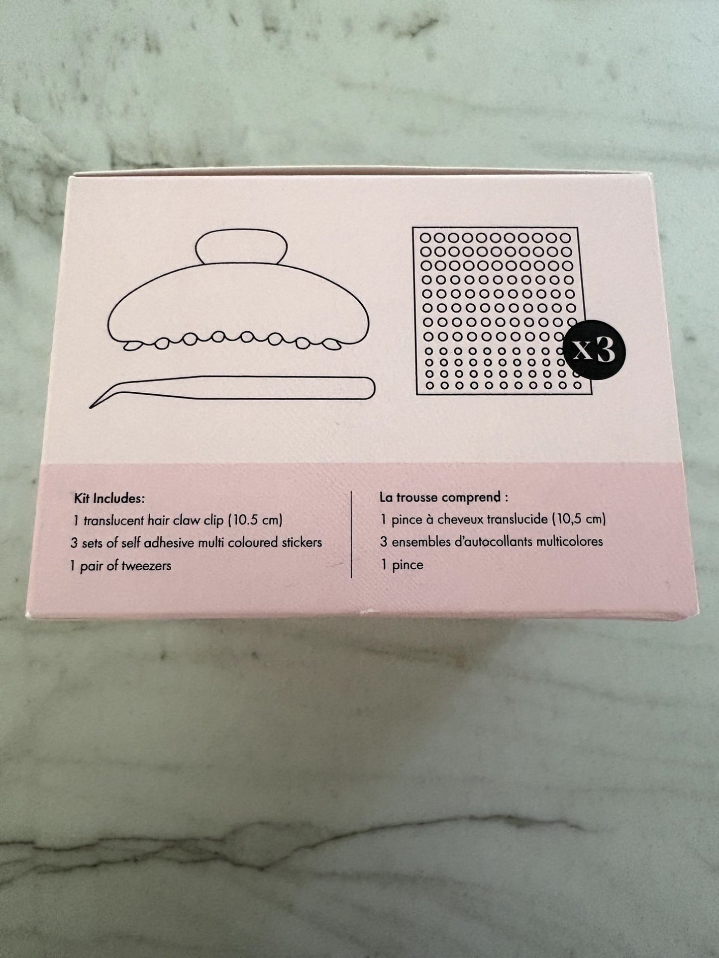 NWT Indigo  DIY Hair Clip KIt