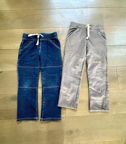 VGUC Peekaboo Beans Bundle of 2 Pants - Size 7, Kids 7 & 8