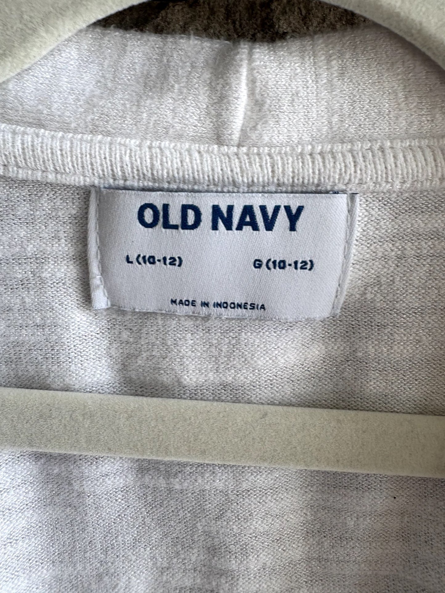 Old Navy white cardigan - Size L (10-12), Kids 10