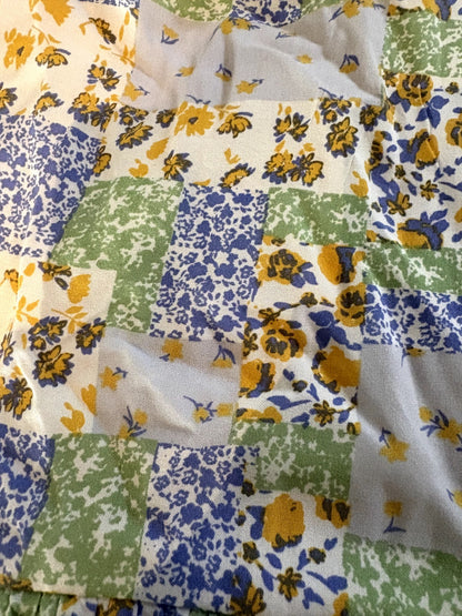 EUC "Japna Girls" Floral Patchwork Summer Dress Size 10, Kids 10