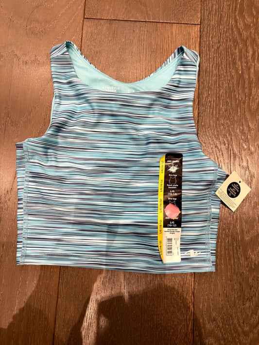 NWT Athletic Works Sports Bra Top Size L (10/12), Kids 10