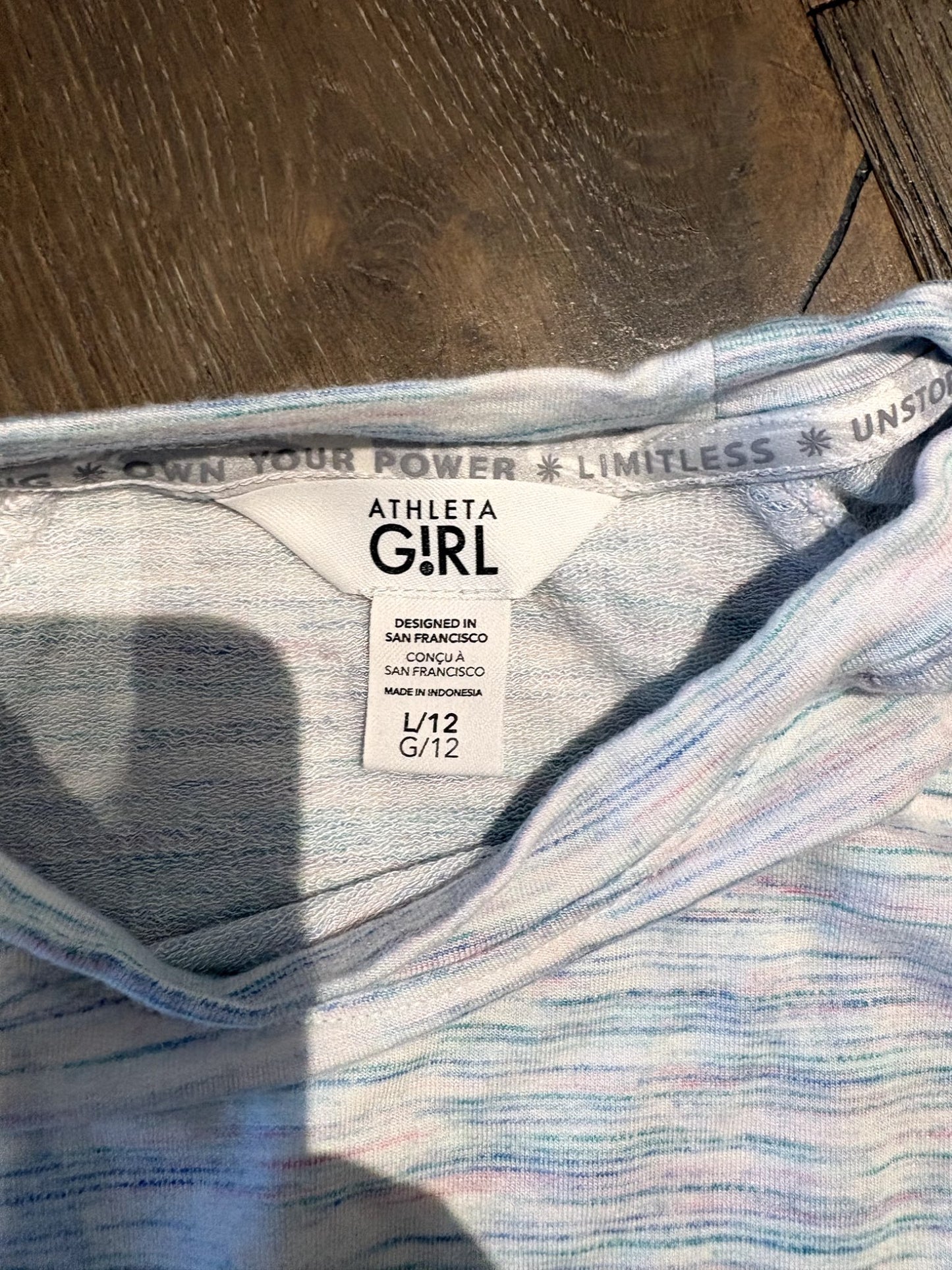 VGUC Athleta Girl matching 2-piece outfit Size L (12), Kids 12