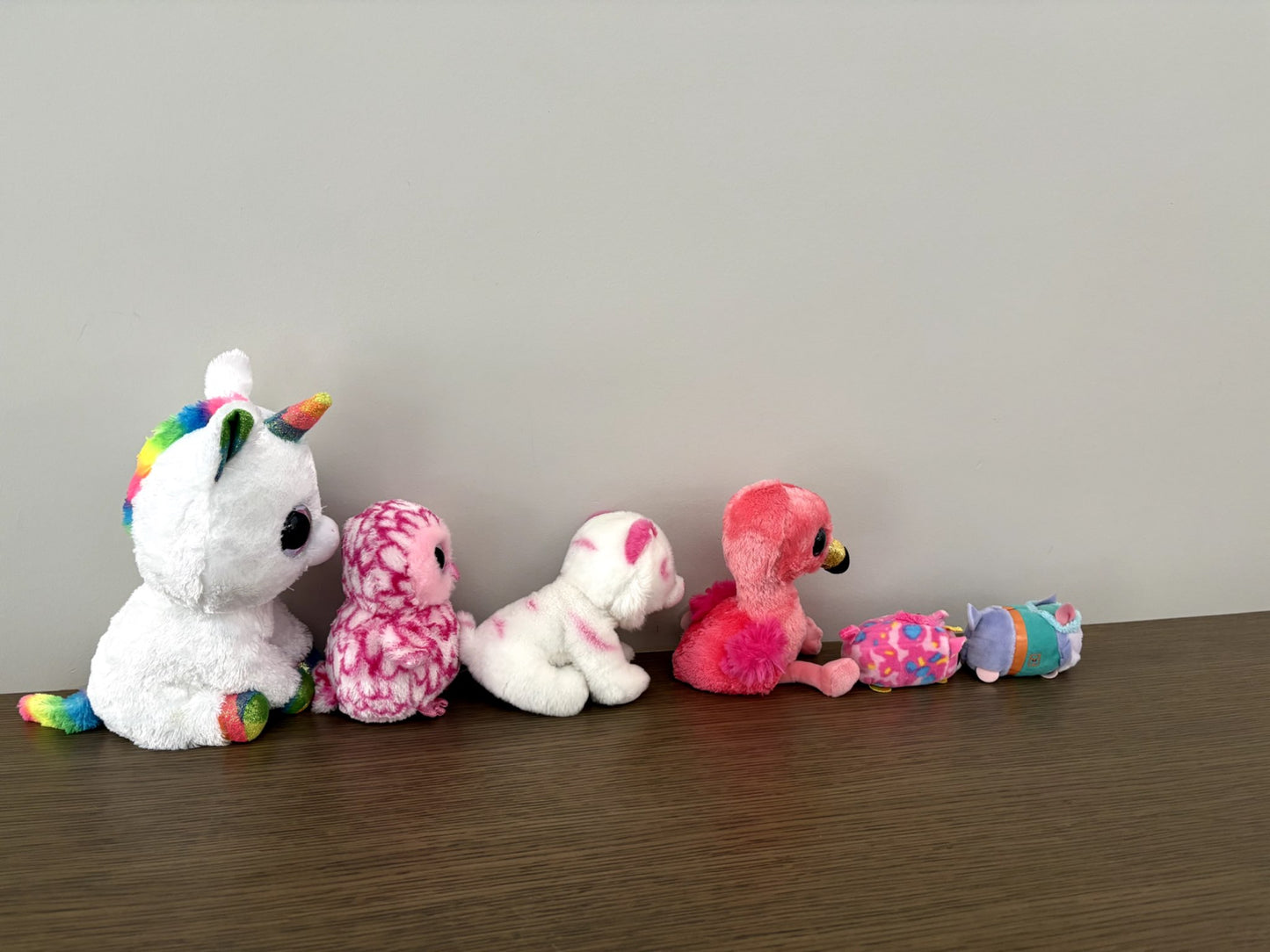 Bundle of 6 - VGUC mixed sized TY Beanie Boos