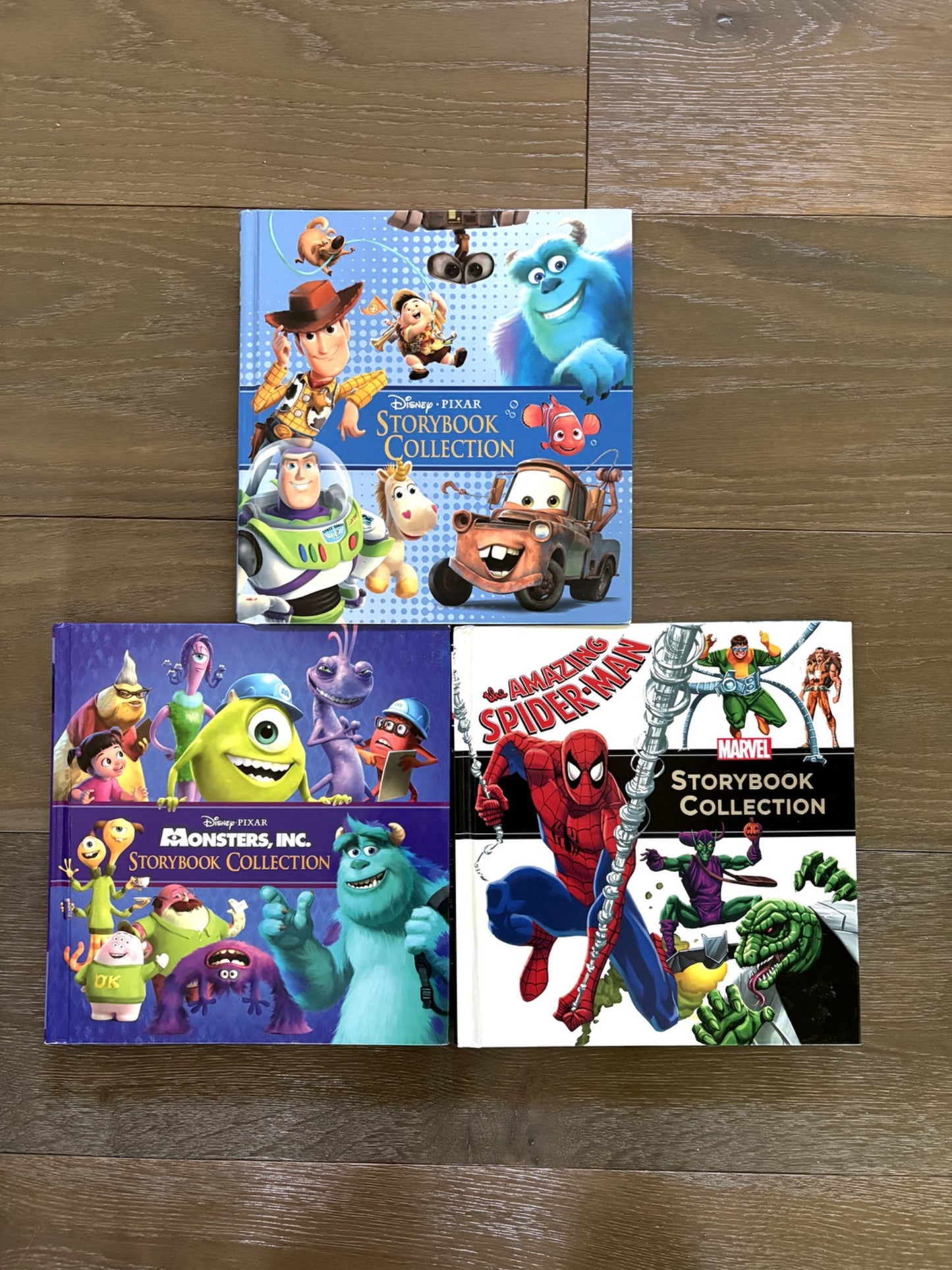 GUC - Bundle of 3 Disney/Pixar/Marvel hardcover Storybook Collection Books