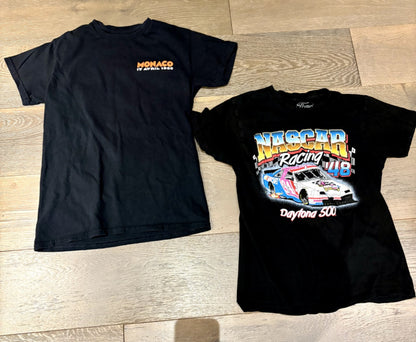 Bundle of 2 - EUC Novelty T-Shirts Size S (14-16), Kids 14