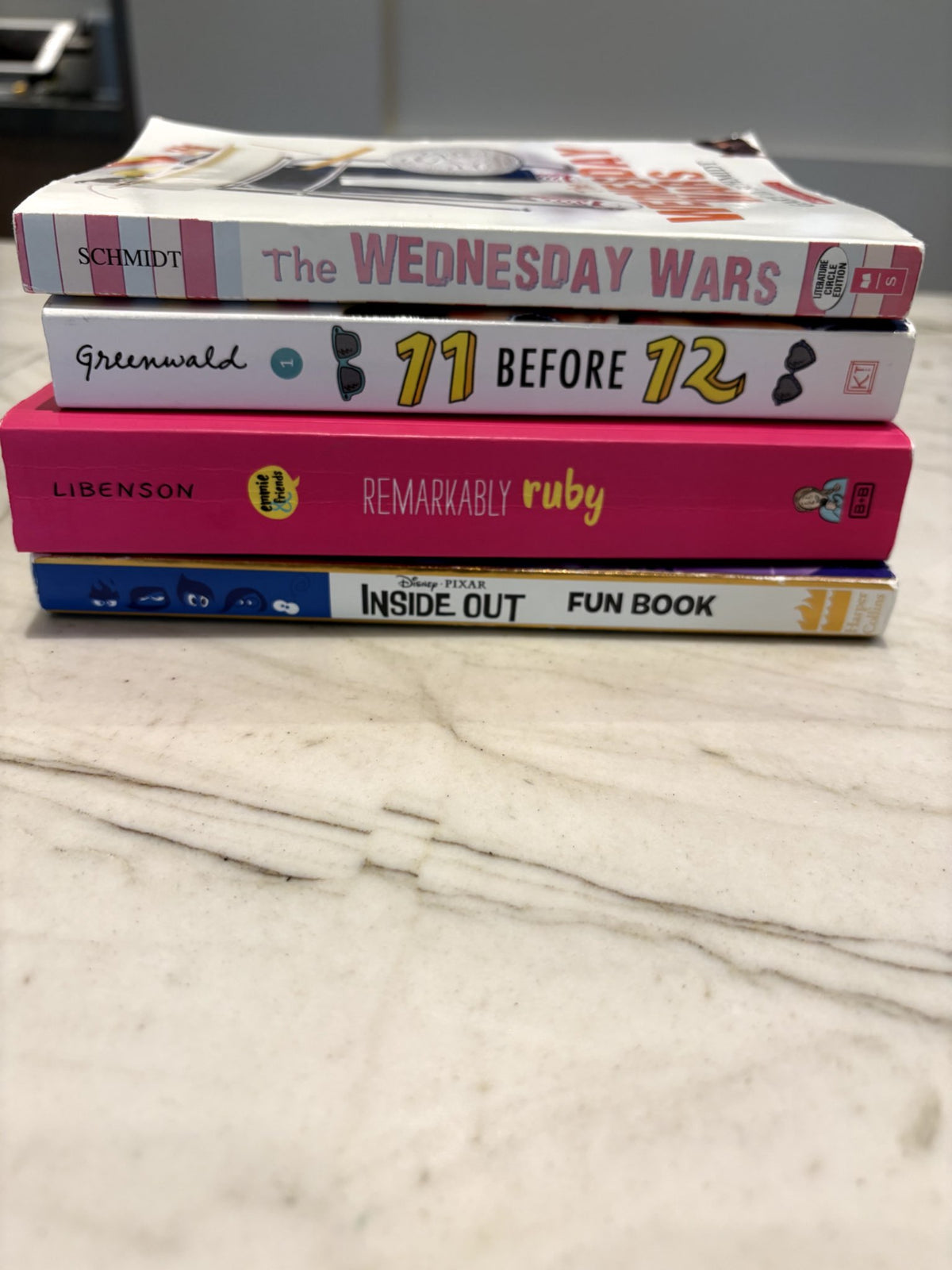 Bundle of 4 Youth (ages 10-12) Books GUC-VGUC