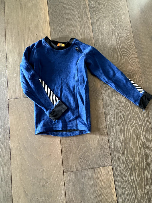 HELLY HANSEN - VGUC Kids' LIFA® Merino Wool Base Layer TOP - Size 104 (4YearsOld), Kids 4/4T