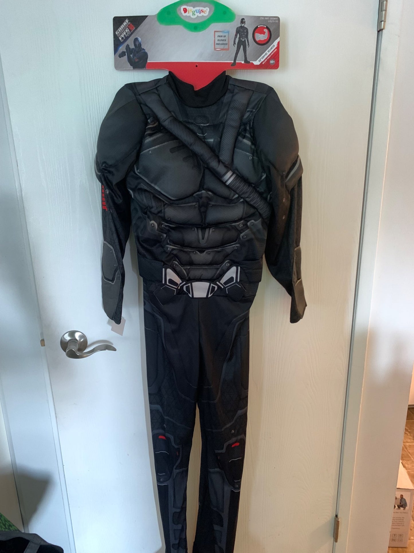 G.I.Joe Snake Eyes Costume , Kids 10