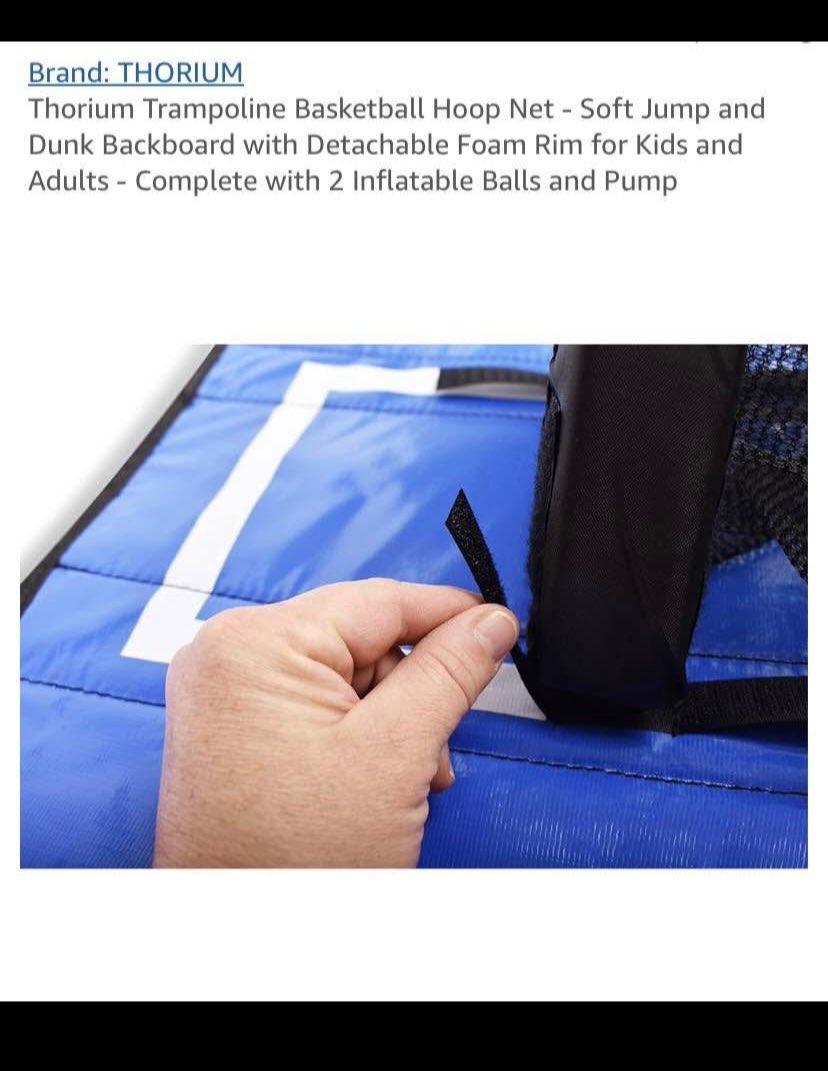 Trampoline Basketball Net