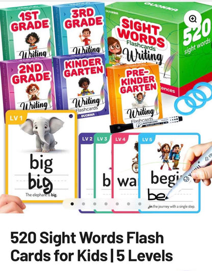 Sight Word Flash Cards