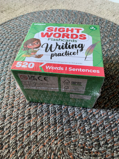 Sight Word Flash Cards