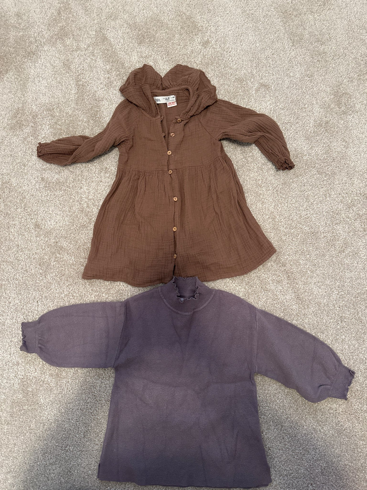 Zara 12/18 months girl dresses and H&M dress, Kids 18 Month (12-18M)