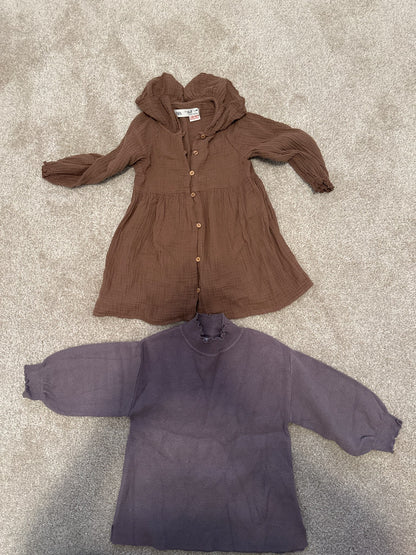 Zara 12/18 months girl dresses and H&M dress, Kids 18 Month (12-18M)