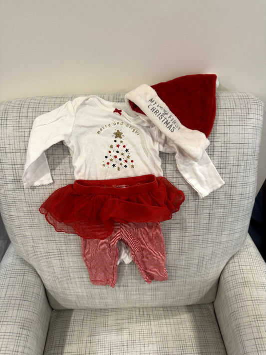 Christmas Outfit Set, Carters, 6M, Kids 6 Month (3-6M)