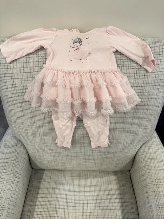Ballerina Outfit Set, Little Me, 6M, Kids 6 Month (3-6M)