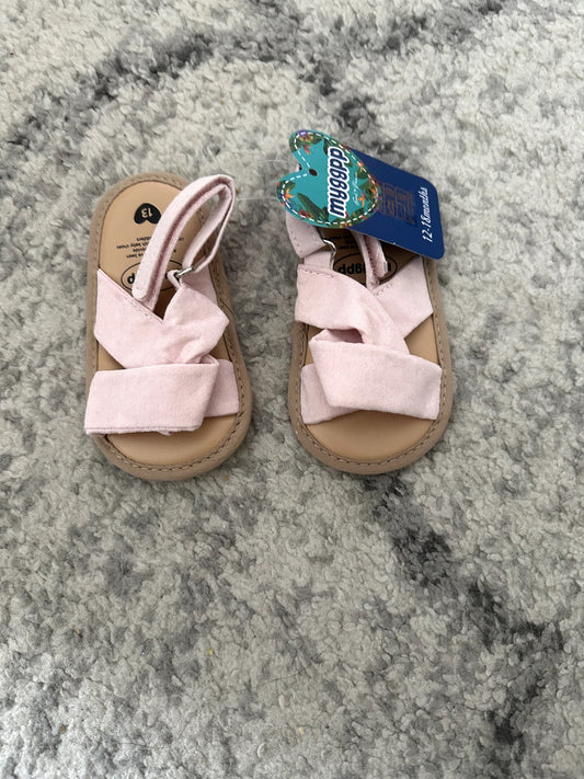 Myggpp Pink Sandals - New with Tags on Never worn  12-18M, Shoes 6 (Walkers:12-24 mth)