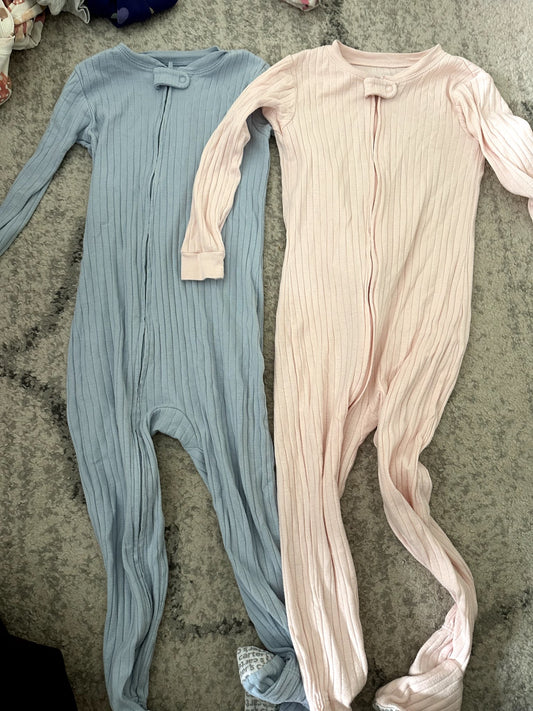Carters Zippered Onesies - 4T, Kids 4/4T