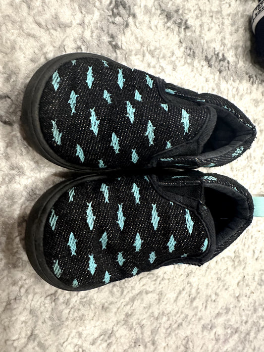 Baby Boy Shark Shoes - Size 5, Shoes 5 (Walkers:12-24 mth)