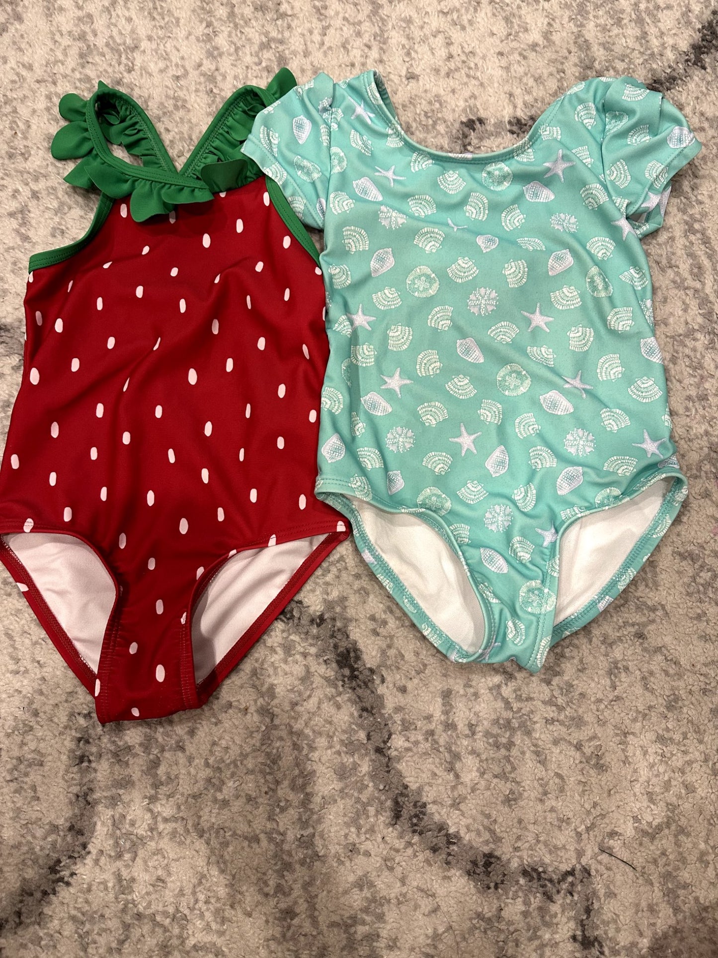 Toddler Girl Bathing Suits (2) - 3T, Kids 3T