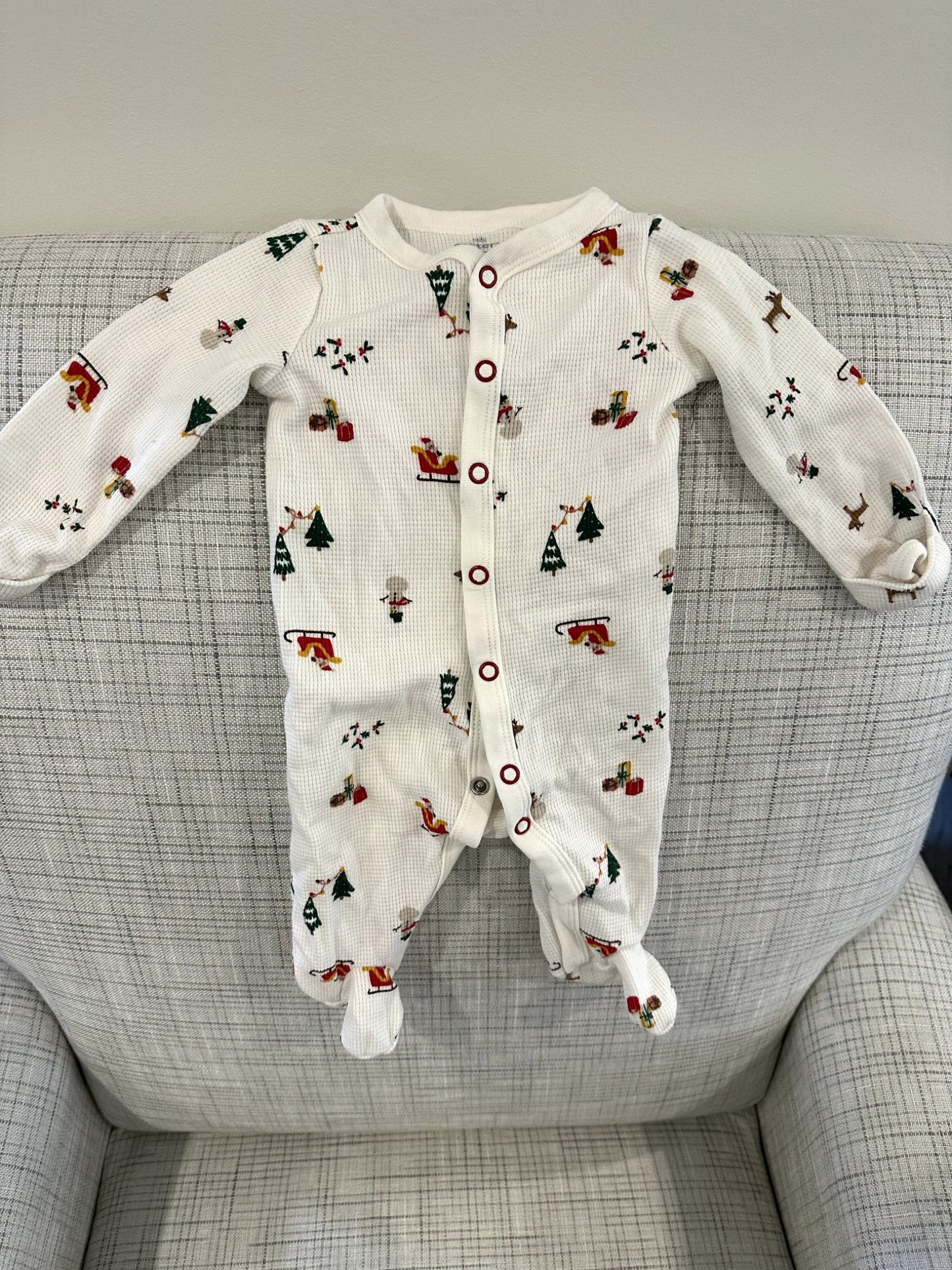 Christmas Onesie, Carters, 3M, Kids 3 Month (0-3M)