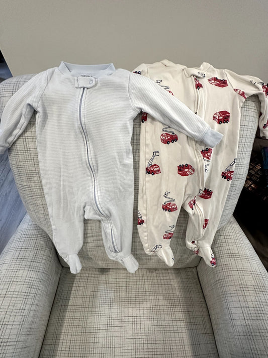 2 Onesies, Carters, 9M, Kids 9 Month (6-9M)