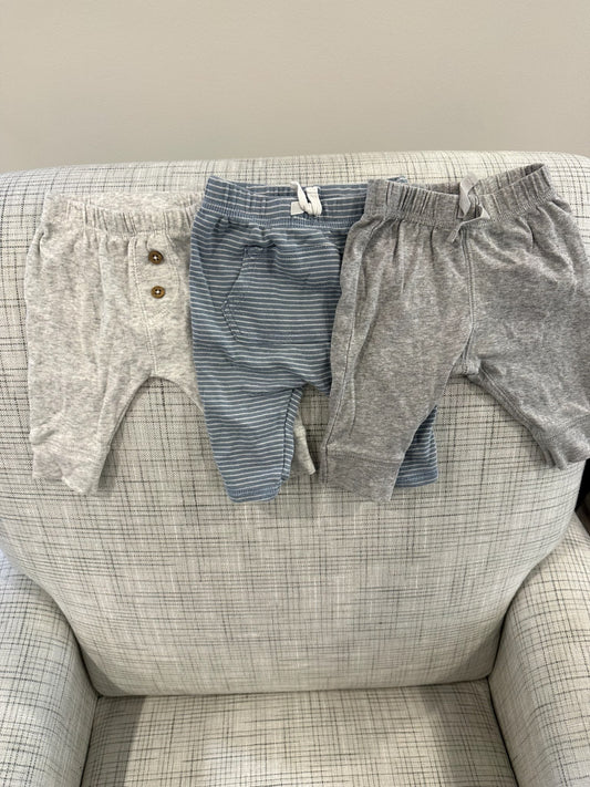 Pants (3) Bundle, Carters, 3M, Kids 3 Month (0-3M)