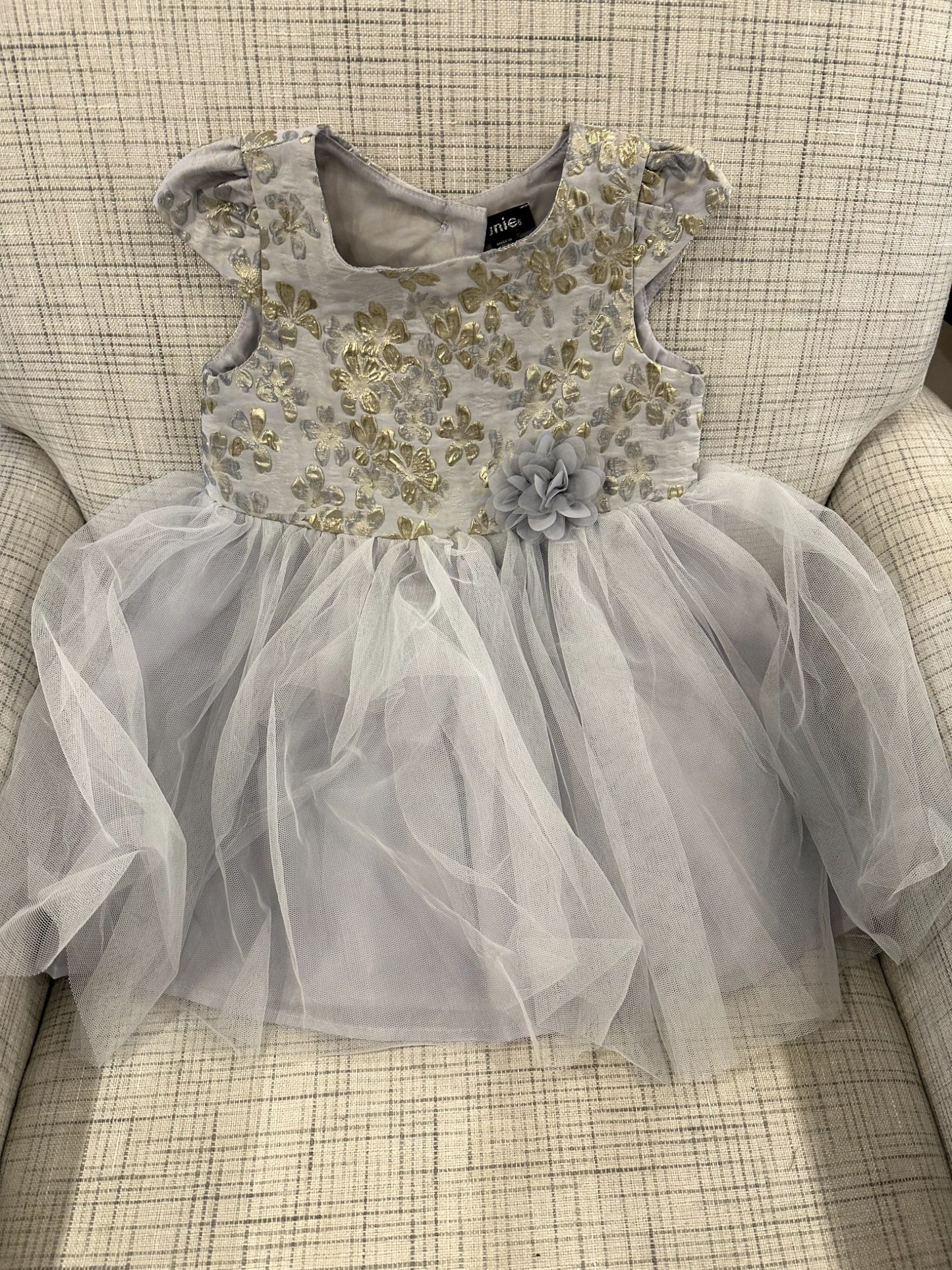 Blue Dress, Zunie, 4T, Kids 4/4T