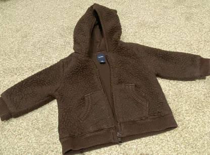 12-18 months thick/lined hoodie Baby Gap, Kids 18 Month (12-18M)