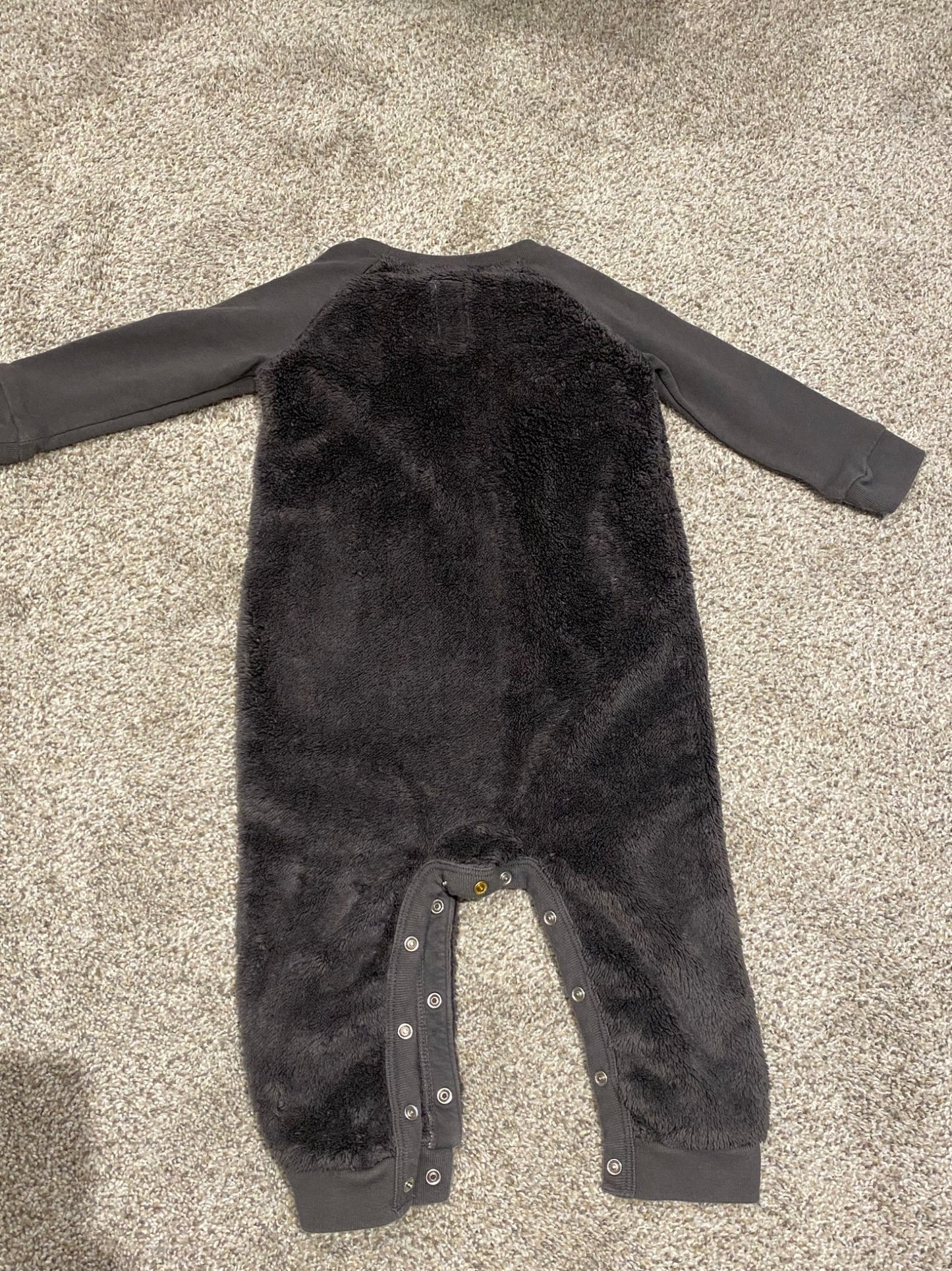 24 months brown bear warm romper, Kids 24 Month (18-24M)