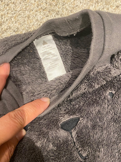 24 months brown bear warm romper, Kids 24 Month (18-24M)