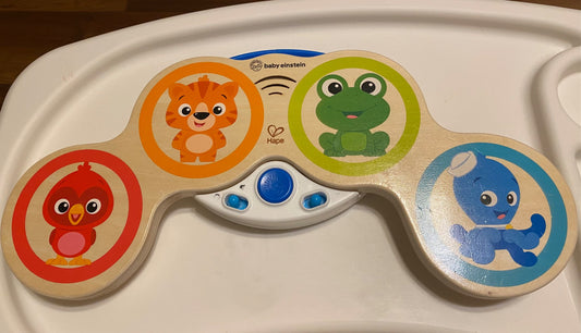 Baby/toddler magic touch toy drum wooden