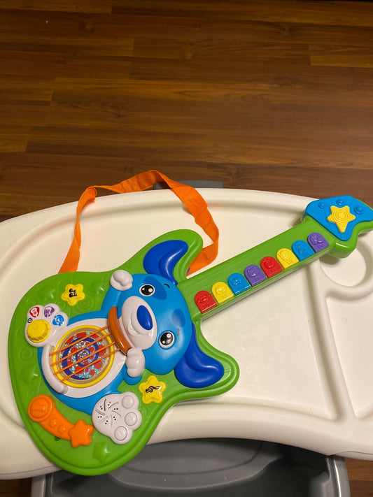 Toddler electronic guitar toy