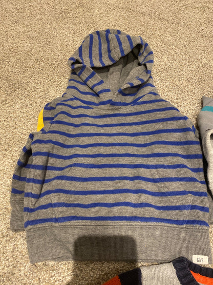 18-24 months toddler boy sweater hoodies bundle (3 item), Kids 24 Month (18-24M)