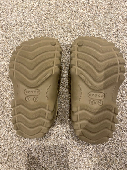 Crocs toddler boy walking shoes size 8.5, Shoes 8.5 (Toddler:2-4yr)