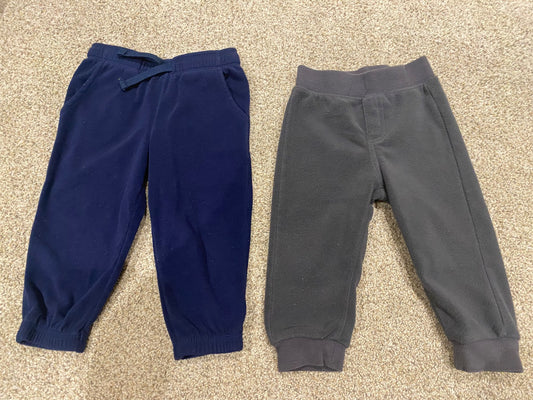 Toddler boy fleece pants bundle (3 pants), Kids 18 Month (12-18M)