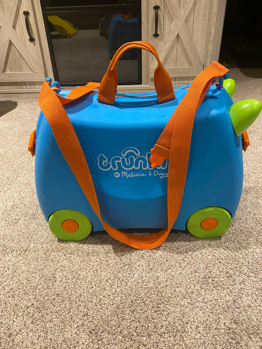 Trunki kid’s ride-on suitcase