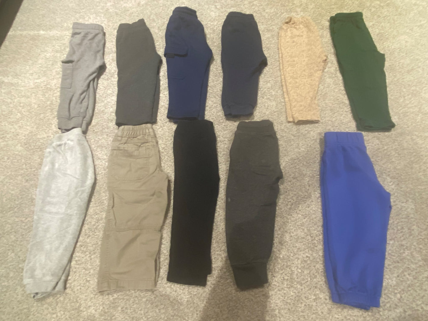 2T boys pants bundle (11 pants), Kids 2T
