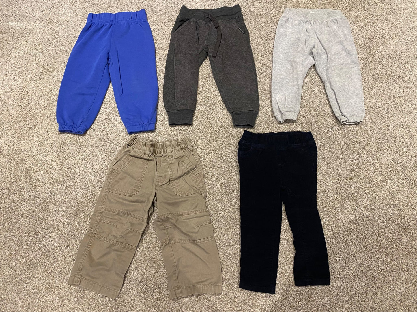 2T boys pants bundle (11 pants), Kids 2T