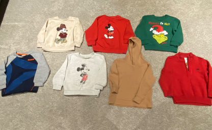 2T boys sweater bundle (7 sweaters), Kids 2T