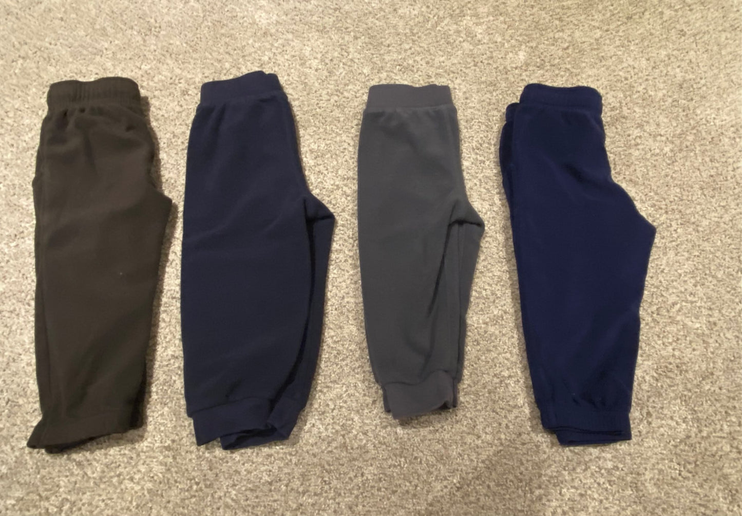 Toddler boy fleece pants bundle (4 pants), Kids 24 Month (18-24M)