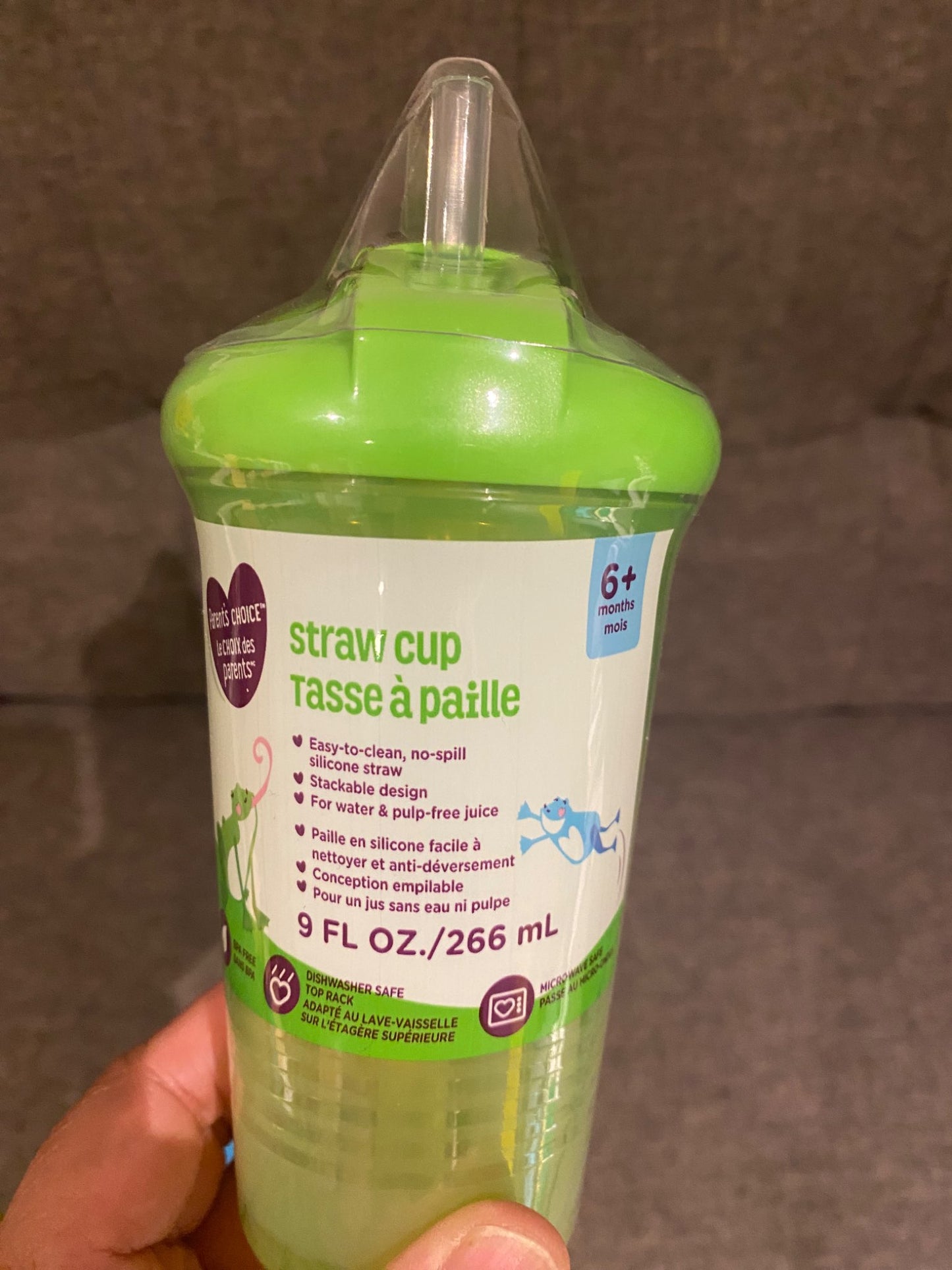 Baby/toddler straw bottles