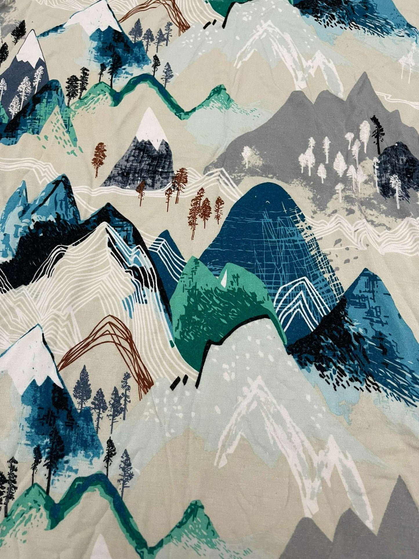 Milk Snob 5-in-1 Nursing Cover in Rocky Mountains Print