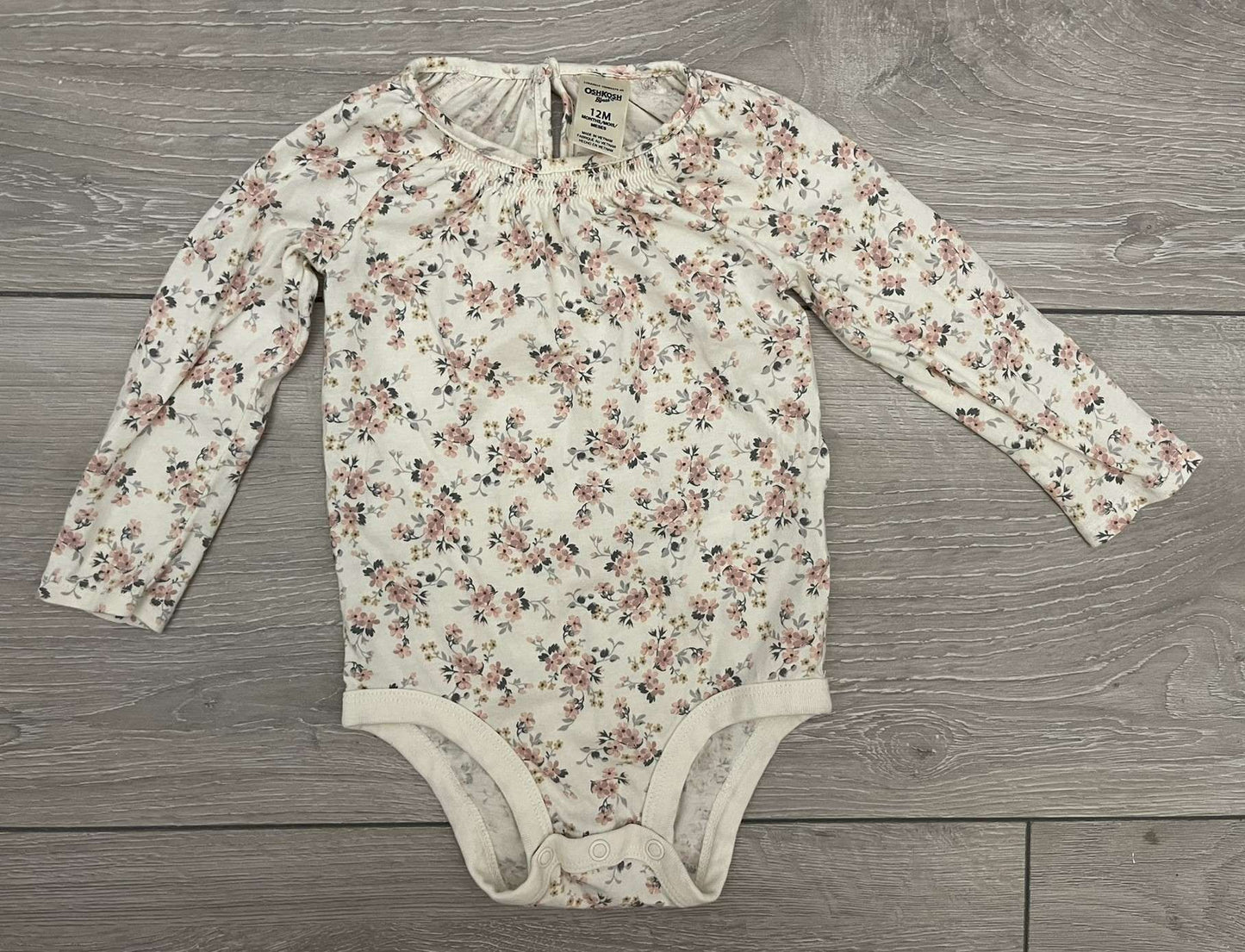 Pink Osh Kosh Overalls Outfit, Kids 12 Month (9-12M)