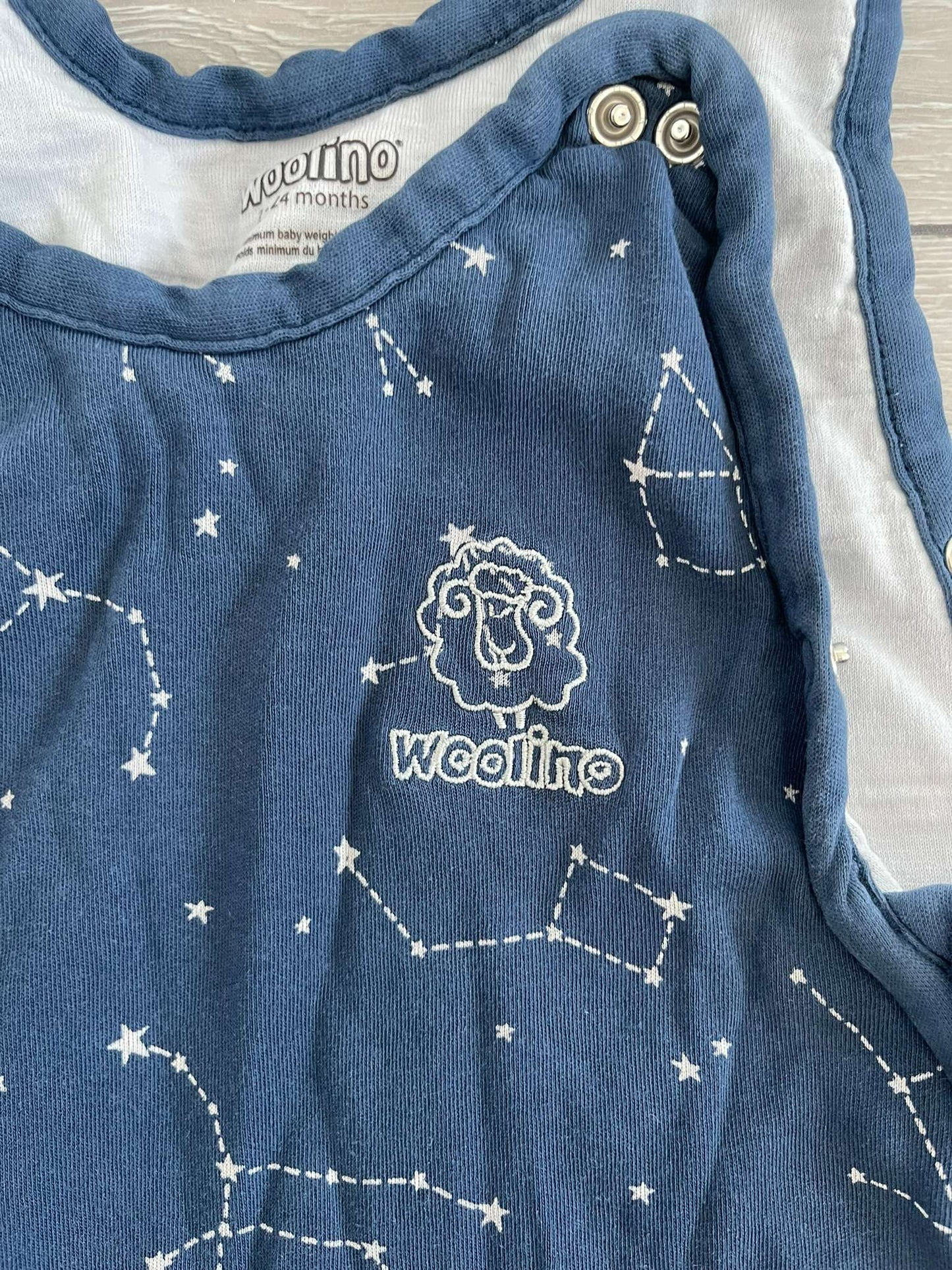 Woolino 4 Season Ultimate Baby Sleep Bag, Size 2 Months - 2 Years, Night Sky, 12-18 Months (Large)